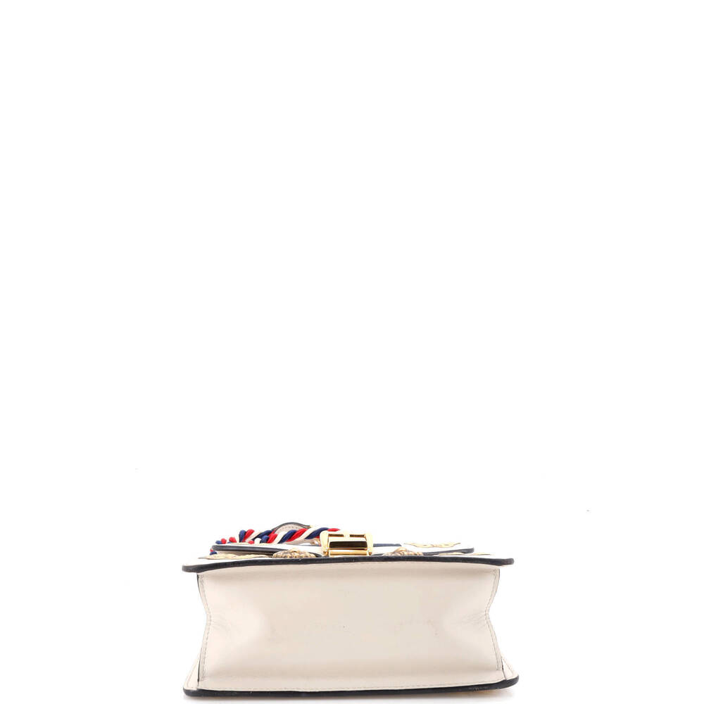 Gucci Mini Sylvie Top Handle Bag Embellished Leather - Picture 4 of 6